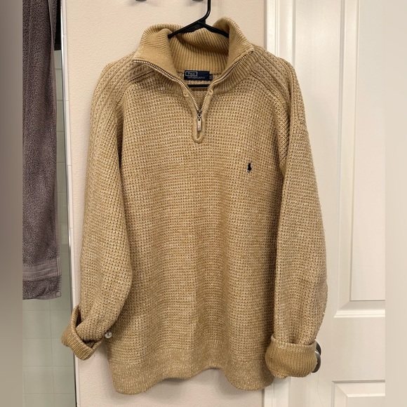 Ralph Lauren Knit Quater Sip Sweater